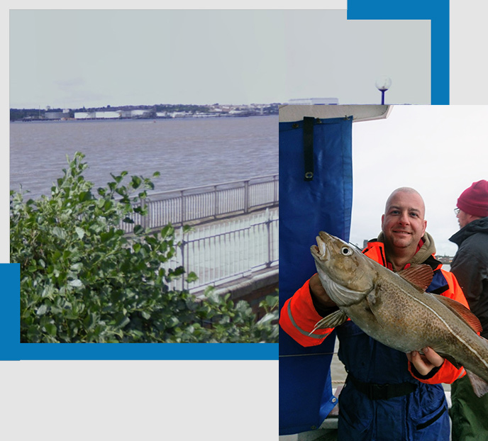 fishing river mersey