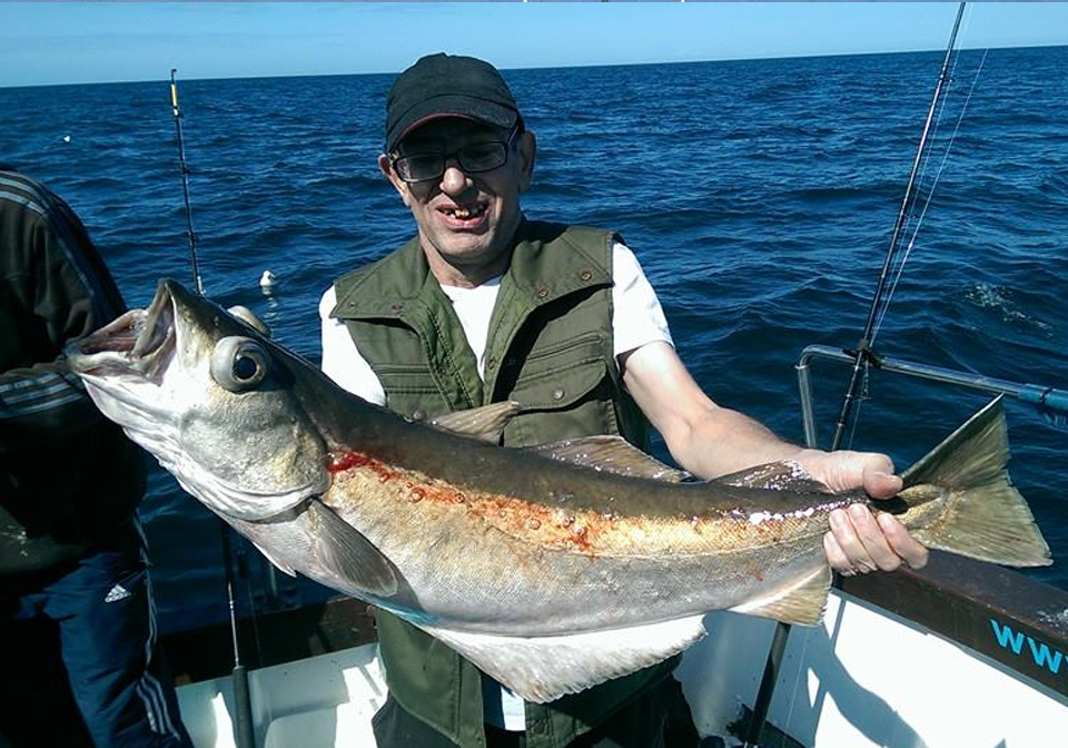 Sea fishing trips Cod, Pollock, Wrasse, Mackerel, Edinburgh