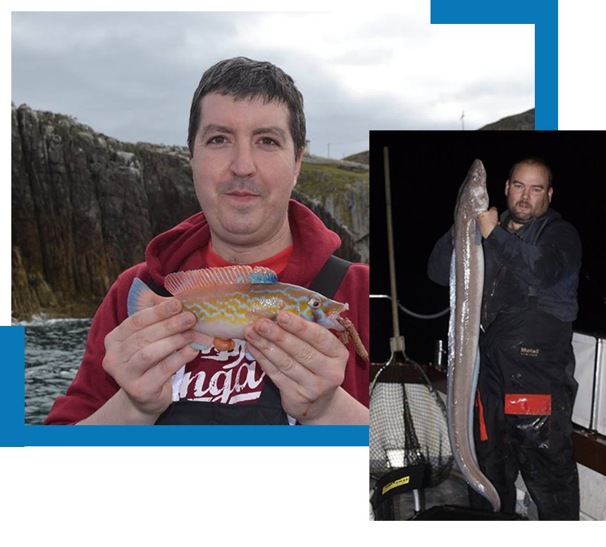 BARMOUTH VIKING, Lovely catch 54lb angel shark